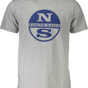 NORTH SAILS T-SHIRT MANICHE CORTE UOMO GRIGIO