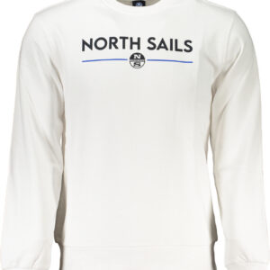 NORTH SAILS FELPA SENZA ZIP UOMO BIANCO
