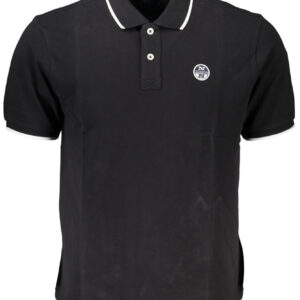 NORTH SAILS POLO MANICHE CORTE UOMO NERO