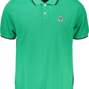 NORTH SAILS POLO MANICHE CORTE UOMO VERDE
