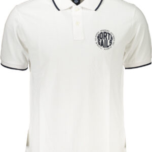 NORTH SAILS POLO MANICHE CORTE UOMO BIANCO