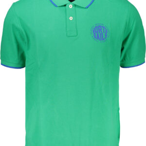 NORTH SAILS POLO MANICHE CORTE UOMO VERDE