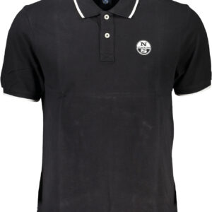 NORTH SAILS POLO MANICHE CORTE UOMO NERO
