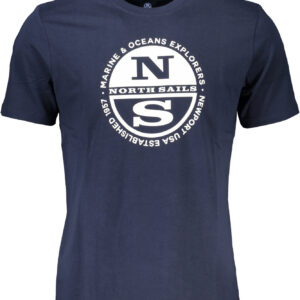 NORTH SAILS T-SHIRT MANICHE CORTE UOMO BLU