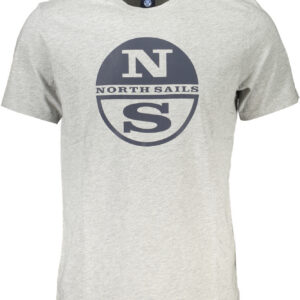 NORTH SAILS T-SHIRT MANICHE CORTE UOMO GRIGIO
