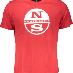 NORTH SAILS T-SHIRT MANICHE CORTE UOMO ROSSO