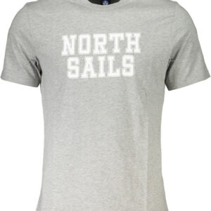 NORTH SAILS T-SHIRT MANICHE CORTE UOMO GRIGIO