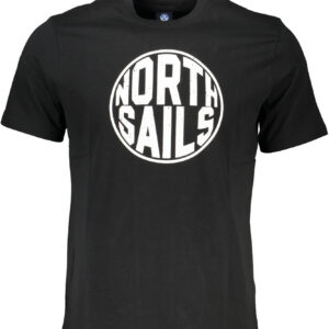 NORTH SAILS T-SHIRT MANICHE CORTE UOMO NERO