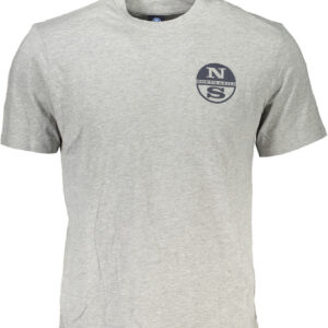 NORTH SAILS T-SHIRT MANICHE CORTE UOMO GRIGIO