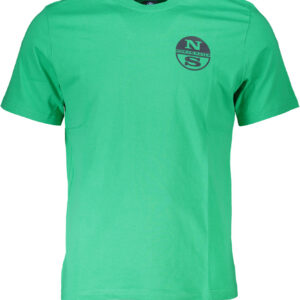 NORTH SAILS T-SHIRT MANICHE CORTE UOMO VERDE