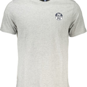 NORTH SAILS T-SHIRT MANICHE CORTE UOMO GRIGIO