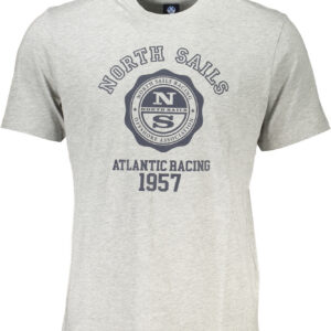 NORTH SAILS T-SHIRT MANICHE CORTE UOMO GRIGIO