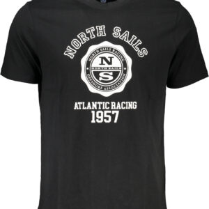 NORTH SAILS T-SHIRT MANICHE CORTE UOMO NERO