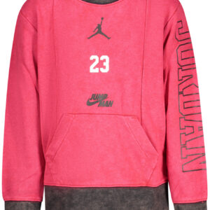 JORDAN FELPA SENZA ZIP BAMBINO ROSSO