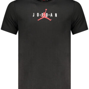 JORDAN T-SHIRT MANICHE CORTE BAMBINO NERO