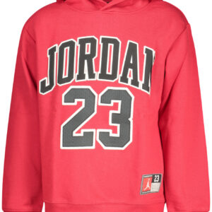 JORDAN FELPA SENZA ZIP BAMBINO ROSSO
