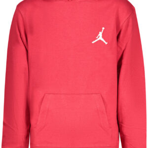 JORDAN FELPA SENZA ZIP BAMBINO ROSSO