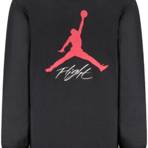 JORDAN T-SHIRT MANICHE LUNGHE BAMBINO NERO