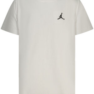 JORDAN T-SHIRT MANICHE CORTE BAMBINO BIANCO