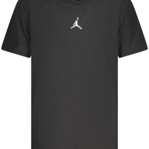 JORDAN T-SHIRT MANICHE CORTE BAMBINO NERO