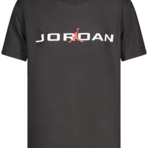 JORDAN T-SHIRT MANICHE CORTE BAMBINO NERO