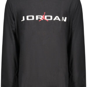 JORDAN T-SHIRT MANICHE LUNGHE BAMBINO NERO