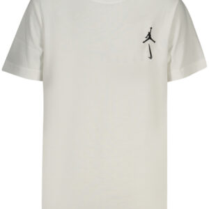 JORDAN T-SHIRT MANICHE CORTE BAMBINO BIANCO