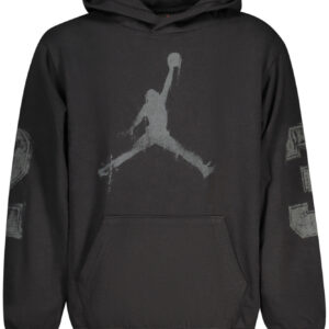 JORDAN FELPA SENZA ZIP BAMBINO NERO