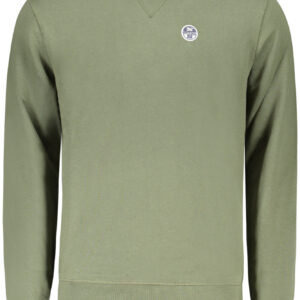 NORTH SAILS FELPA SENZA ZIP UOMO VERDE