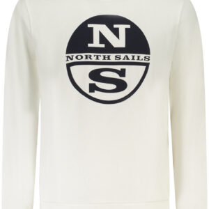 NORTH SAILS FELPA SENZA ZIP UOMO BIANCO