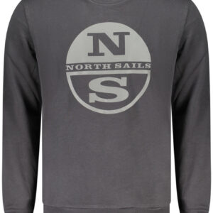 NORTH SAILS FELPA SENZA ZIP UOMO NERO
