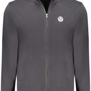 NORTH SAILS FELPA CON ZIP UOMO NERO