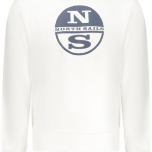 NORTH SAILS FELPA SENZA ZIP UOMO BIANCO