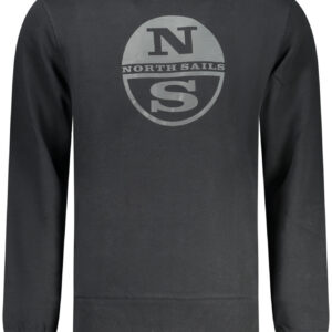 NORTH SAILS FELPA SENZA ZIP UOMO NERO