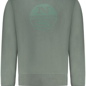 NORTH SAILS FELPA SENZA ZIP UOMO VERDE