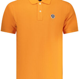 NORTH SAILS POLO MANICHE CORTE UOMO ARANCIO
