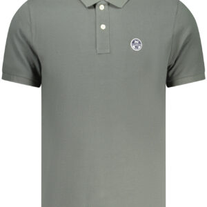 NORTH SAILS POLO MANICHE CORTE UOMO VERDE