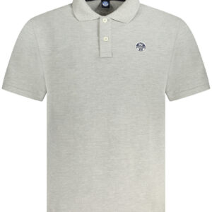 NORTH SAILS POLO MANICHE CORTE UOMO GRIGIO