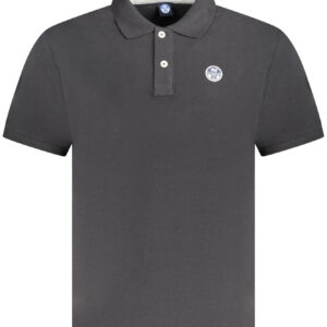 NORTH SAILS POLO MANICHE CORTE UOMO NERO