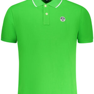 NORTH SAILS POLO MANICHE CORTE UOMO VERDE