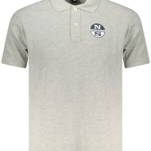 NORTH SAILS POLO MANICHE CORTE UOMO GRIGIO