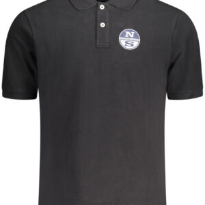 NORTH SAILS POLO MANICHE CORTE UOMO NERO