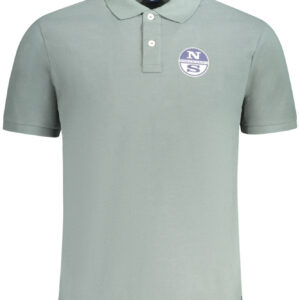 NORTH SAILS POLO MANICHE CORTE UOMO VERDE