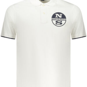 NORTH SAILS POLO MANICHE CORTE UOMO BIANCO