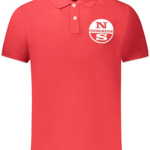 NORTH SAILS POLO MANICHE CORTE UOMO ROSSO