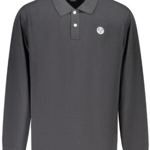 NORTH SAILS POLO MANICHE LUNGHE UOMO NERO