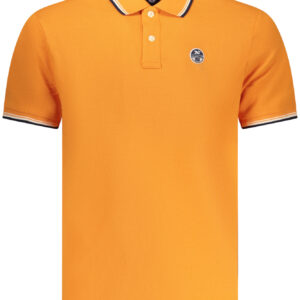 NORTH SAILS POLO MANICHE CORTE UOMO ARANCIO