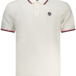 NORTH SAILS POLO MANICHE CORTE UOMO BIANCO