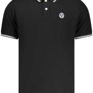 NORTH SAILS POLO MANICHE CORTE UOMO NERO