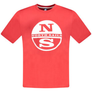 NORTH SAILS T-SHIRT MANICHE CORTE UOMO ROSSO